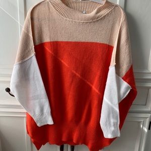 Color block Sweater